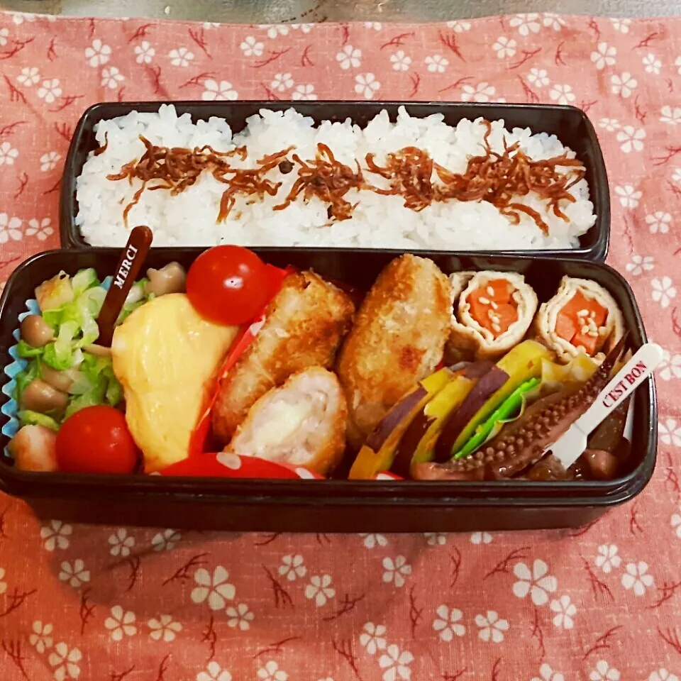 Snapdishの料理写真:中1男子弁当　76|みなみなさん