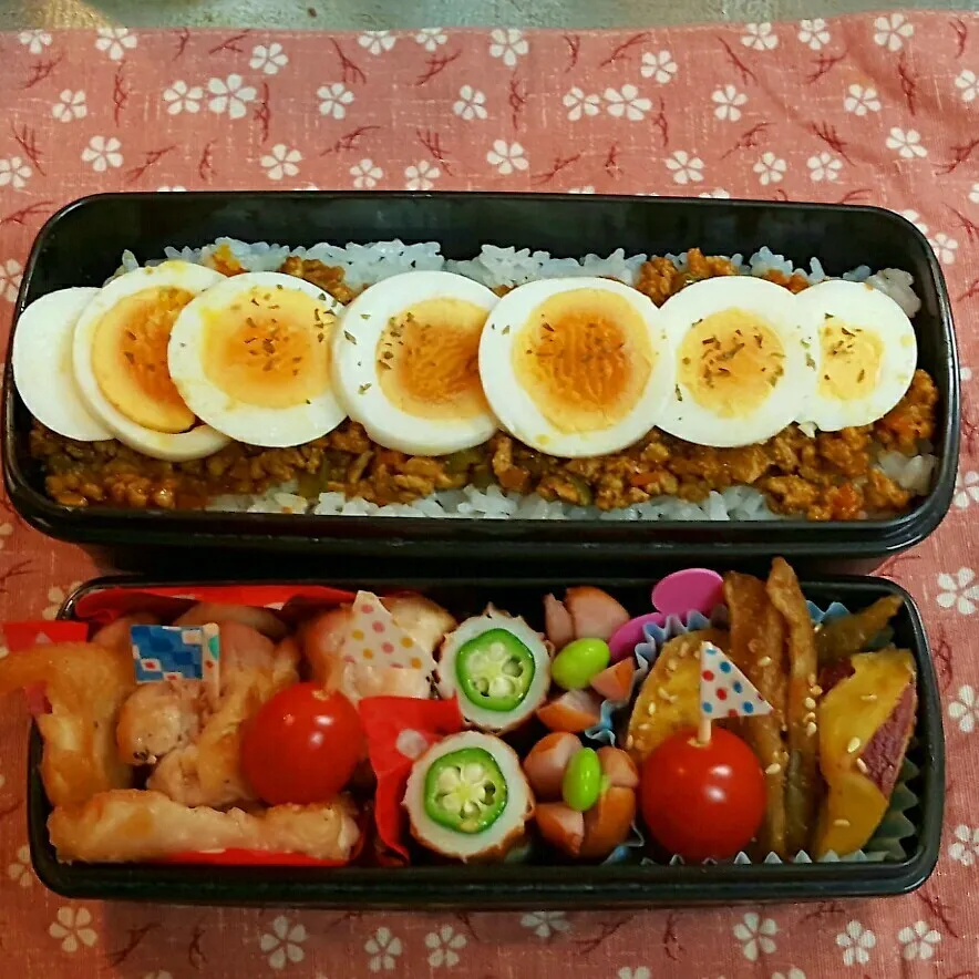 Snapdishの料理写真:中1男子弁当　74|みなみなさん