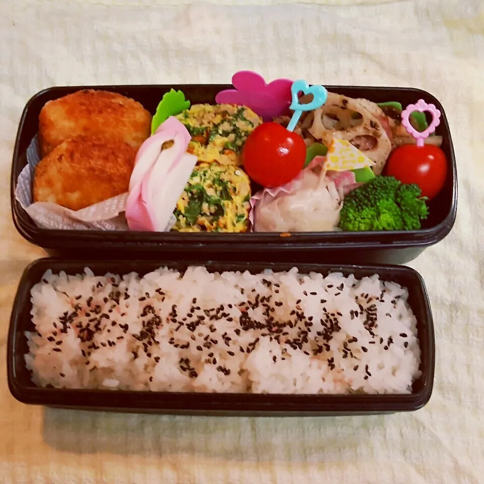 Snapdishの料理写真:中1男子弁当　72|みなみなさん