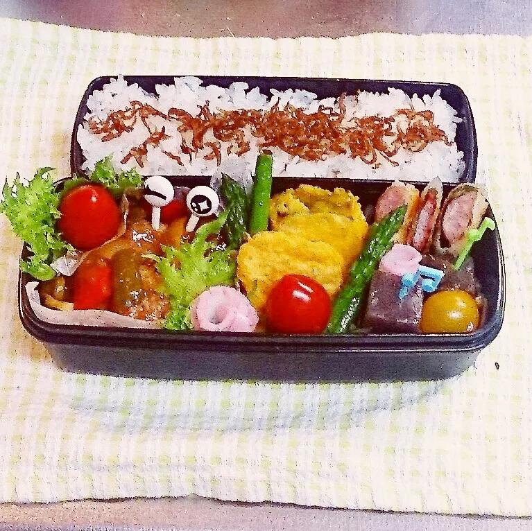 Snapdishの料理写真:中1男子弁当  24|みなみなさん