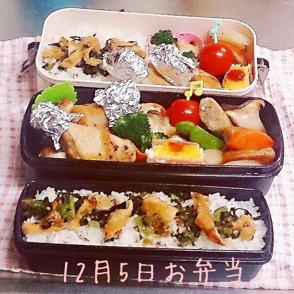 12月5日お弁当|みなみなさん