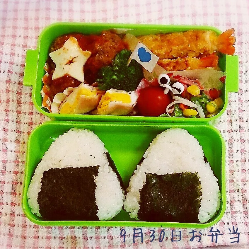 Snapdishの料理写真:次男坊お弁当|みなみなさん