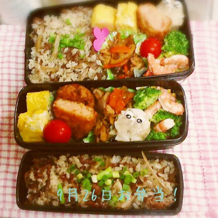 Snapdishの料理写真:今日のお弁当|みなみなさん