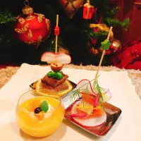 手のひらサイズの小さなお料理
フィンガーフードでクリスマス🎄
ステーキ、クリスマスツリーサラダ🎄、
マンゴープリン|薬膳さん