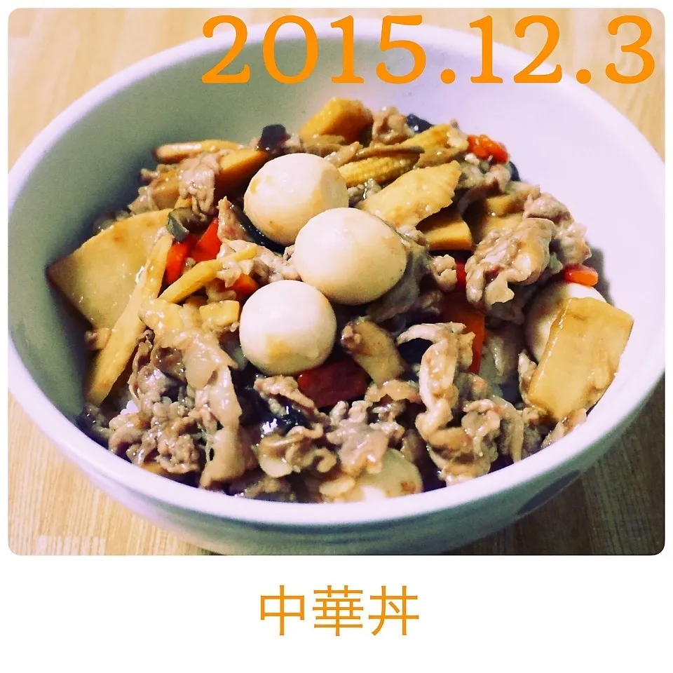 Snapdishの料理写真:中華丼|まぁたんさん