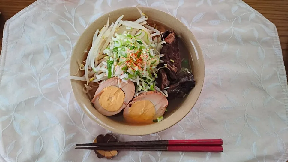 今日のお昼ごはん  サッポロ一番みそラーメン|卯月さん