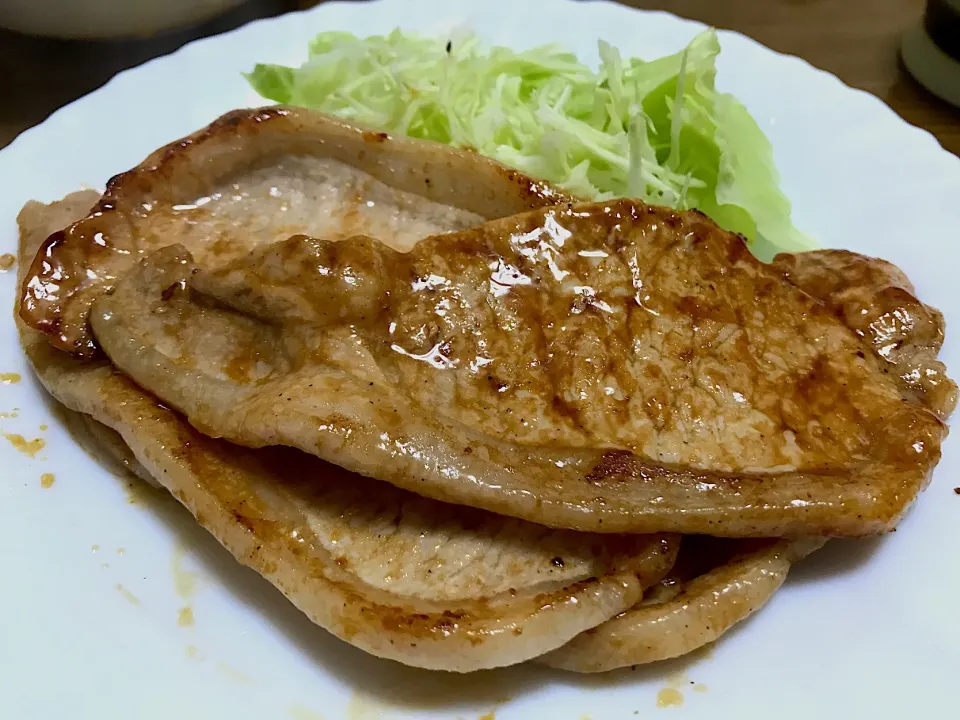 豚肉のオイスターソース焼き|wildcat山猫さん