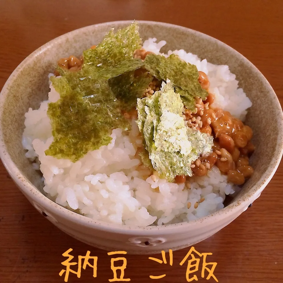 Snapdishの料理写真:納豆ご飯|まぁたんさん