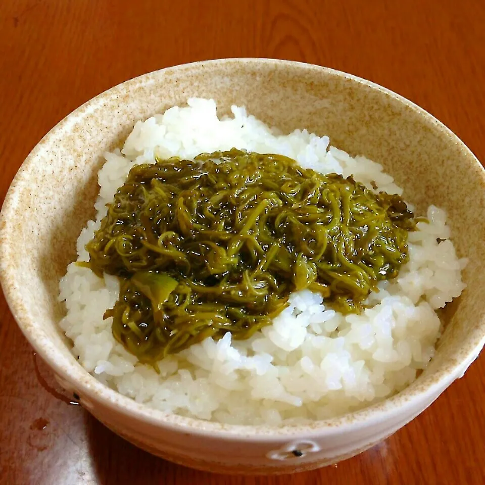 めかぶご飯|まぁたんさん