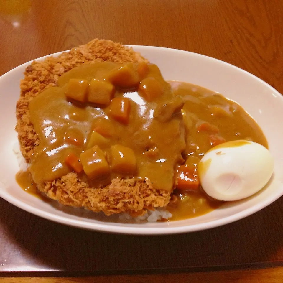 チキンカツカレー|まぁたんさん