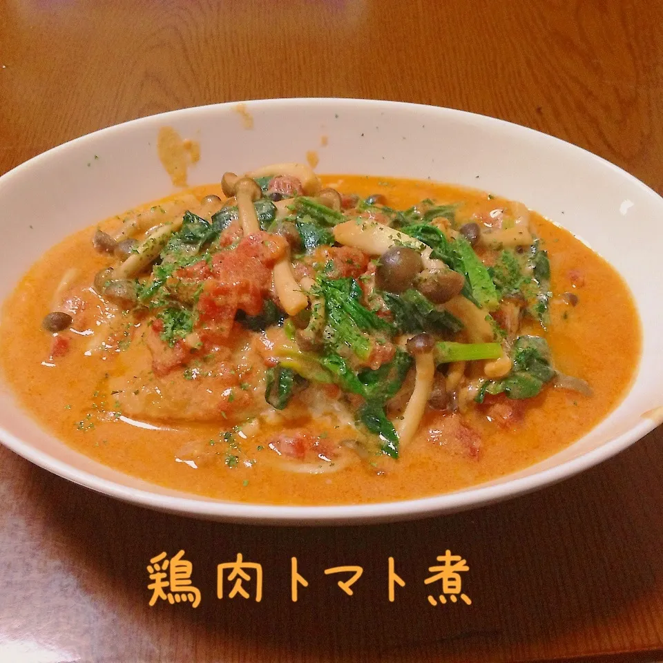 鶏肉トマト煮|まぁたんさん