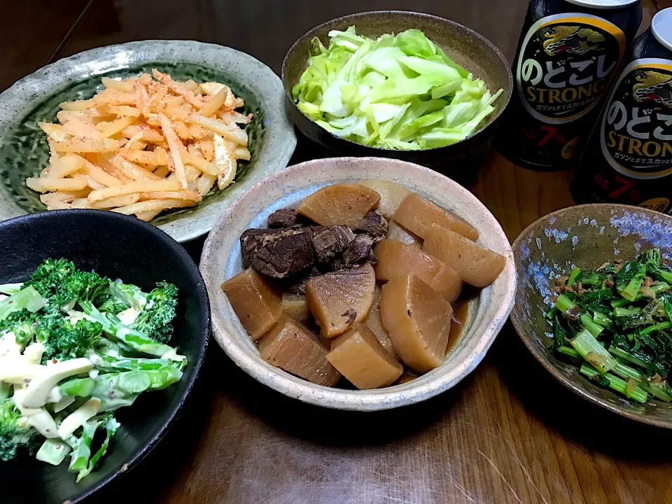 2018.11.29 いい肉の日だけど野菜攻め🍻🍻🍻|ゆみずさん