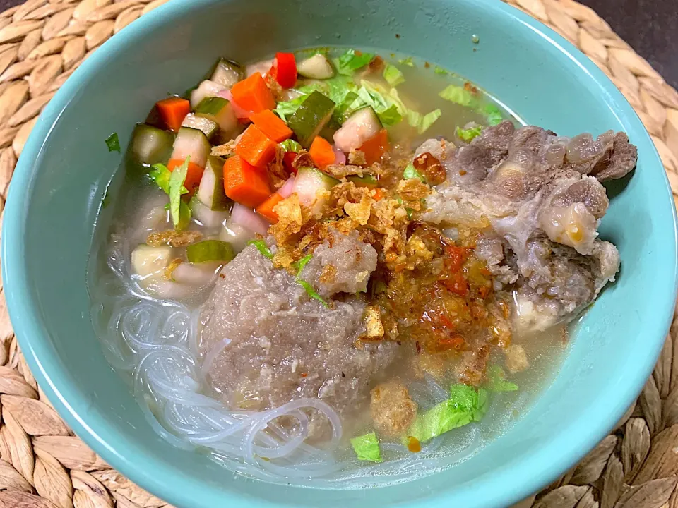 Snapdishの料理写真:Sop buntut|yeni kartikasariさん