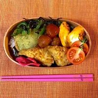 Snapdishの料理写真:今日のお仕事お弁当🍱
のり弁|RU.Farmさん