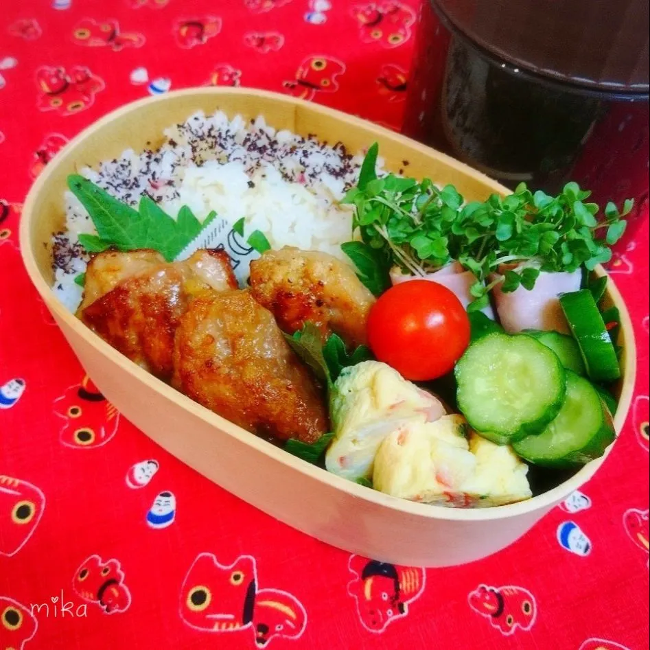 Snapdishの料理写真:11/30旦那さんのお弁当🍀🍀|みかさん