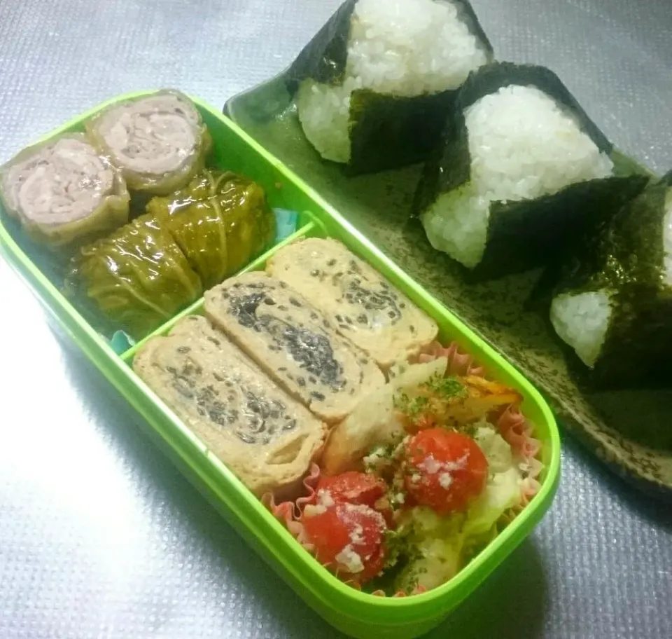 Snapdishの料理写真:旦那さんお弁当181130|きぬよさん