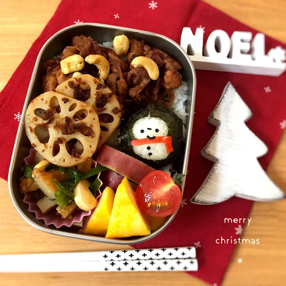 クリスマス弁当☆回鍋肉|yokkoiroさん