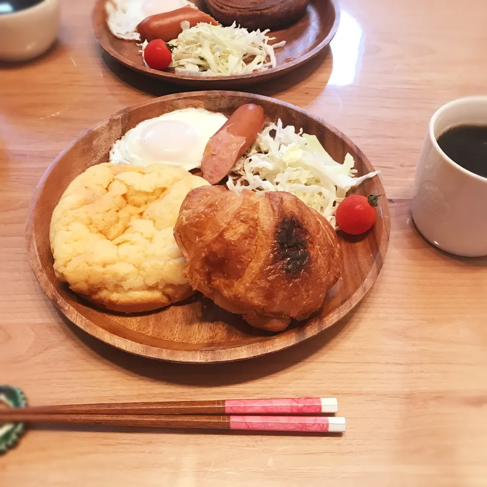 Snapdishの料理写真:今日の朝ごはん|さきさん