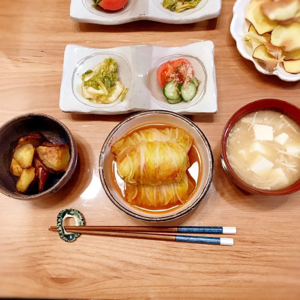 Snapdishの料理写真:今日の夜ごはん|さきさん