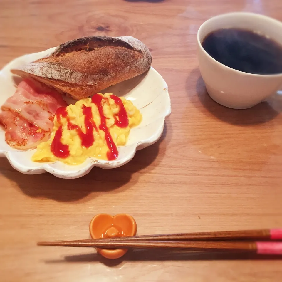 Snapdishの料理写真:今日の朝ごはん|さきさん