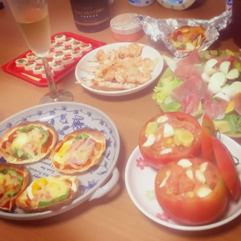 Snapdishの料理写真:女子会♡|さきさん