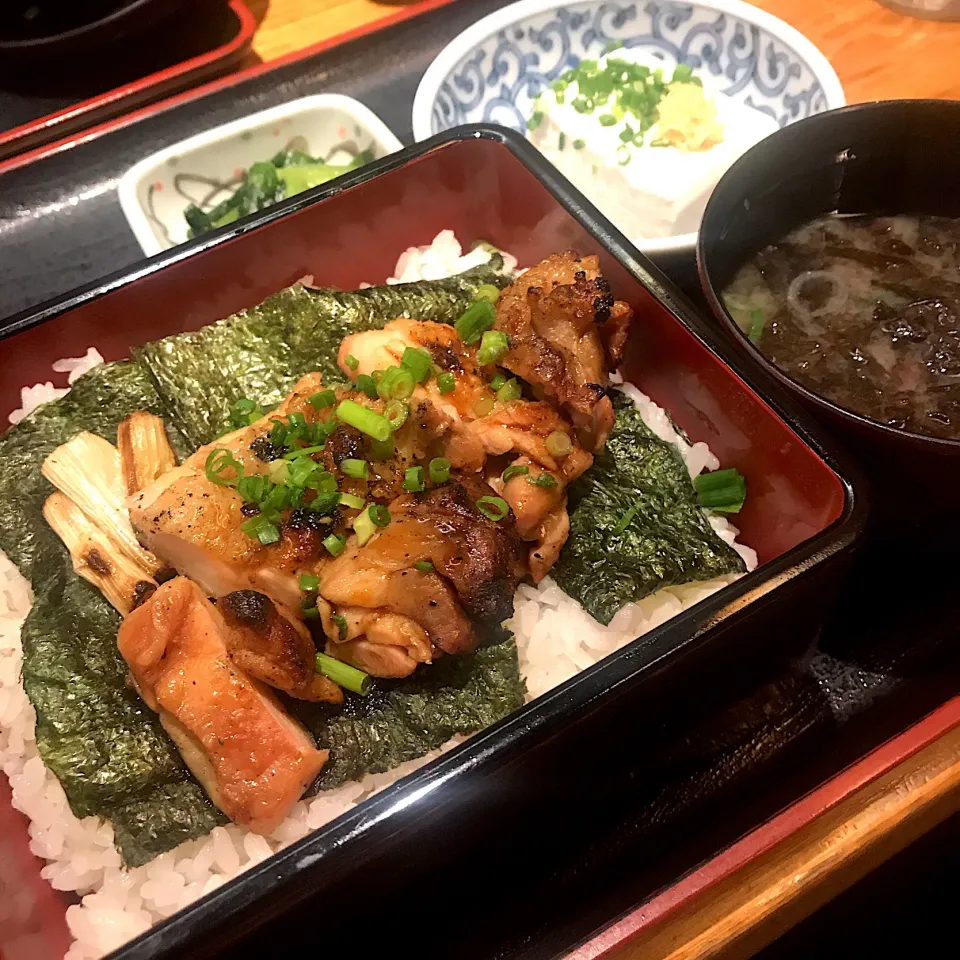 鶏のてり焼き重@テング酒場(神田淡路町)|塩豚骨さん