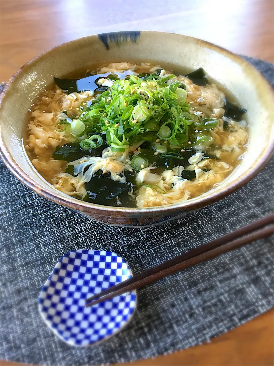 卵とわかめのあんかけうどん✨|ミッチ☆ママさん