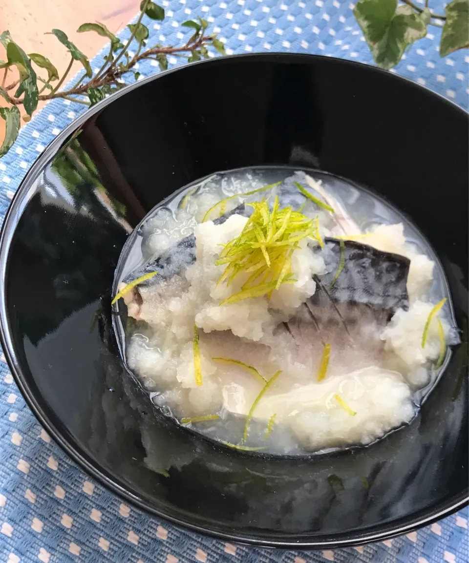 🐟サバ大好き❤塩サバで柚子塩みぞれ煮🐟|Hollyさん