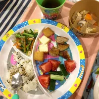 Snapdishの料理写真:ちびっ子ご飯|もこにゃんさん