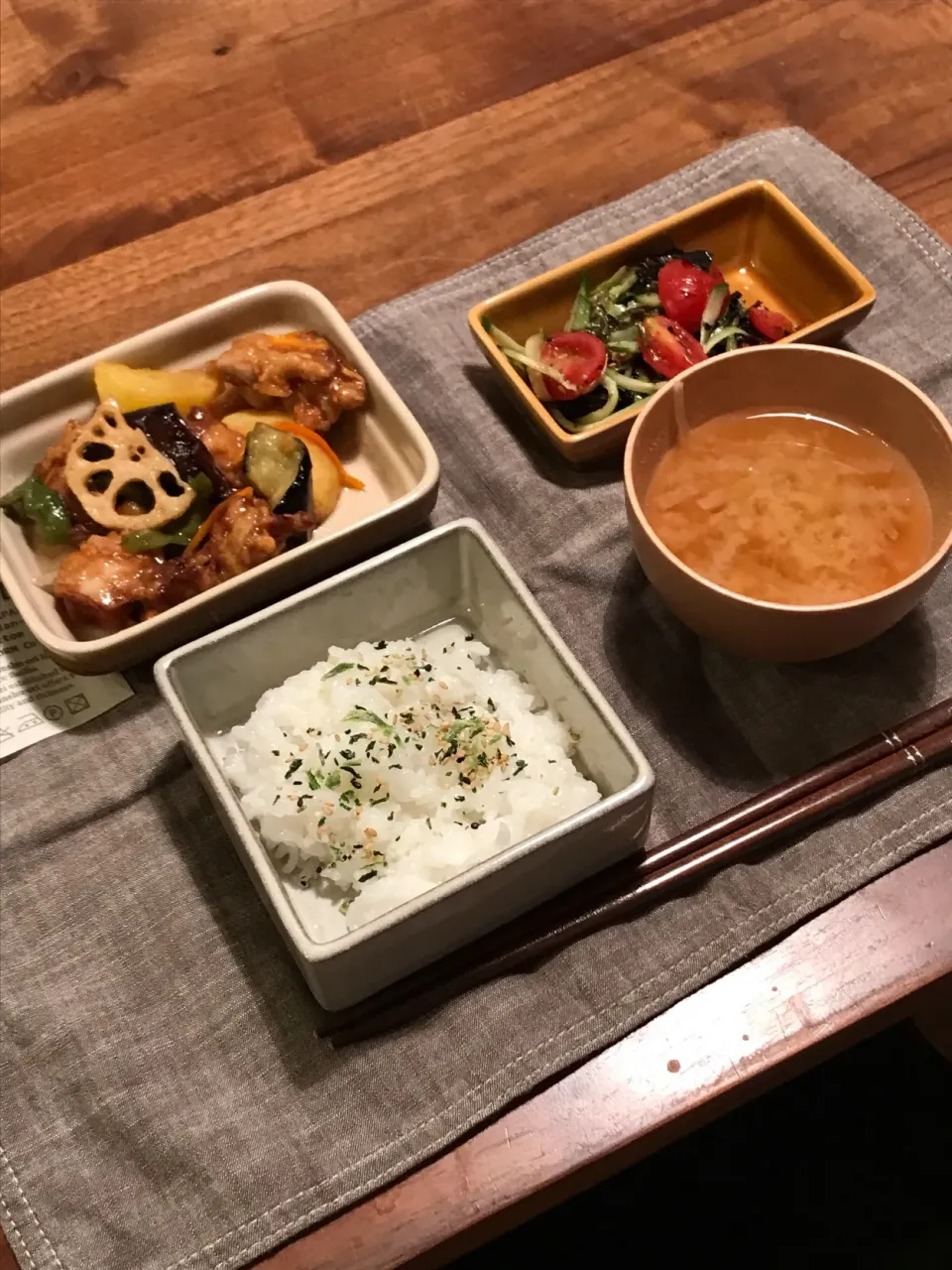 鶏肉の黒酢あんかけ|カナッペさん