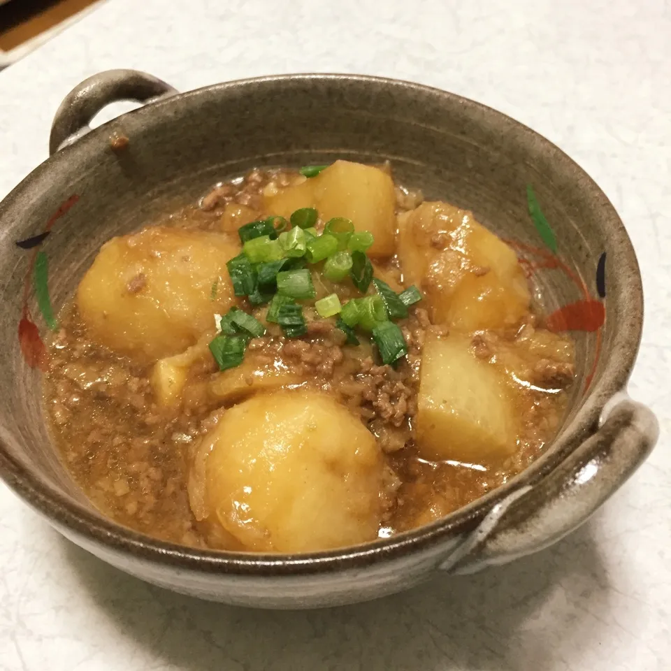 里芋と大根のそぼろ煮|ようこさん