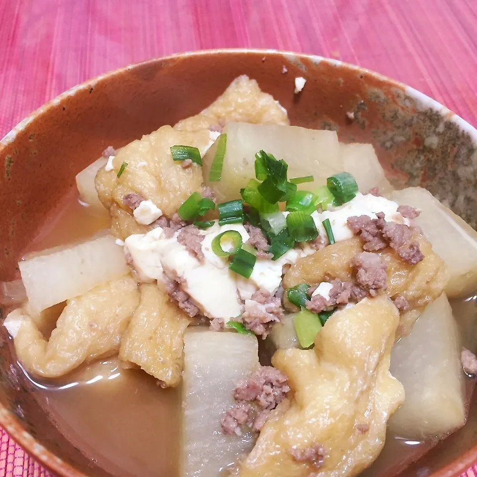 ひき肉と大根の煮物|ようこさん