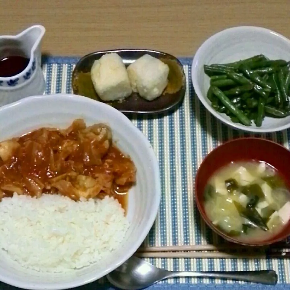 鶏モモ肉のトマト煮込み|やこめし亭さん