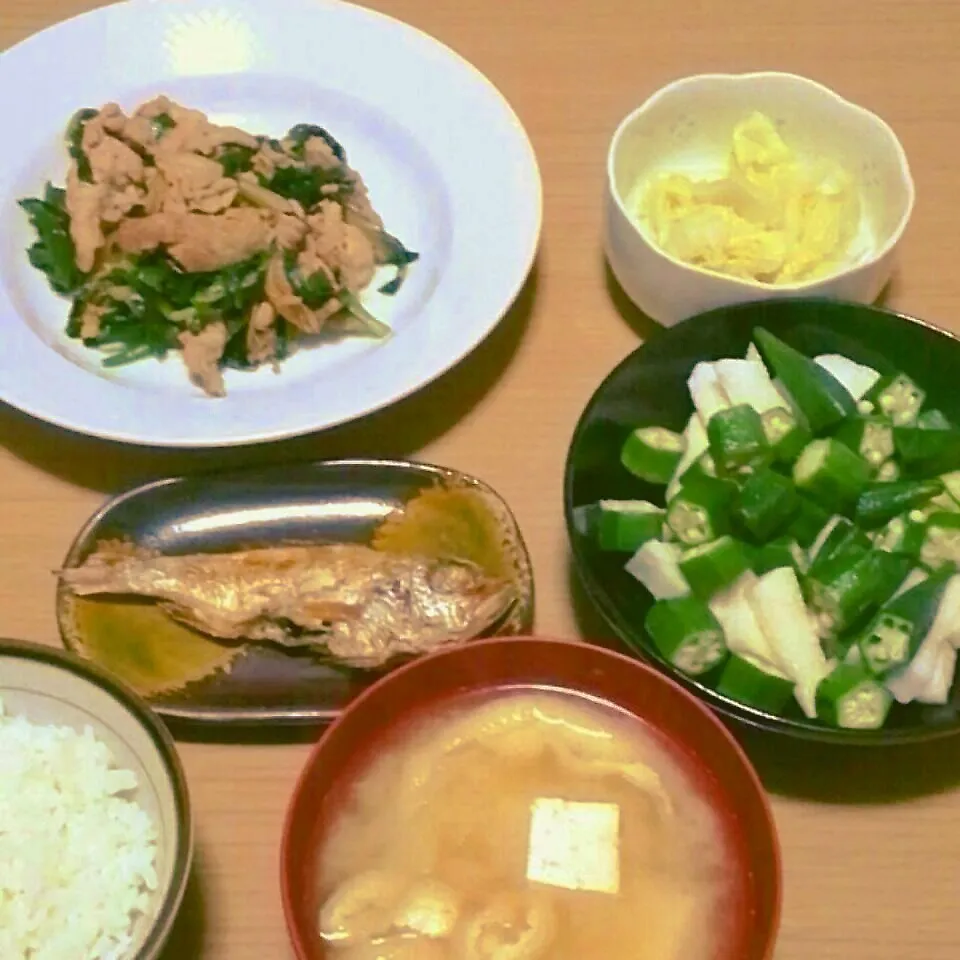 豚肉とニラのキムチ炒め|やこめし亭さん