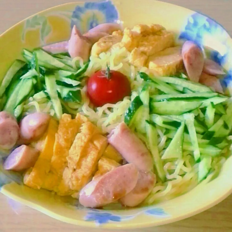 Snapdishの料理写真:残り物冷し中華|やこめし亭さん