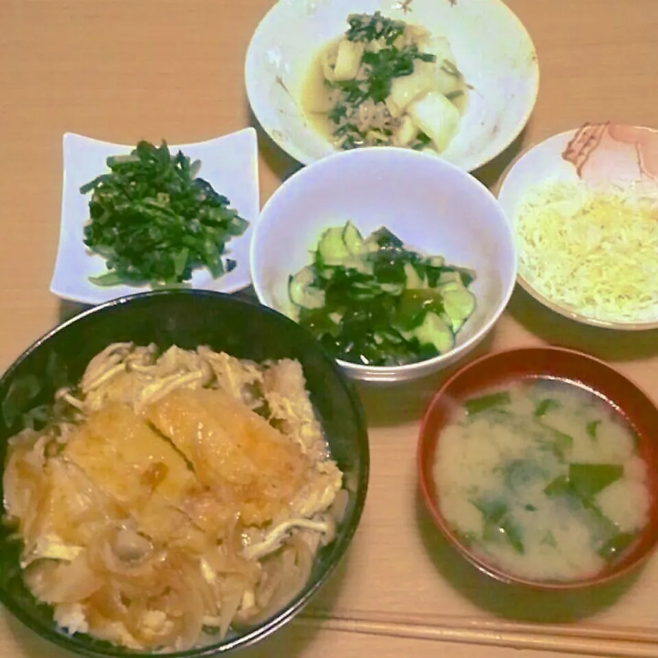 汁だくカツ丼|やこめし亭さん