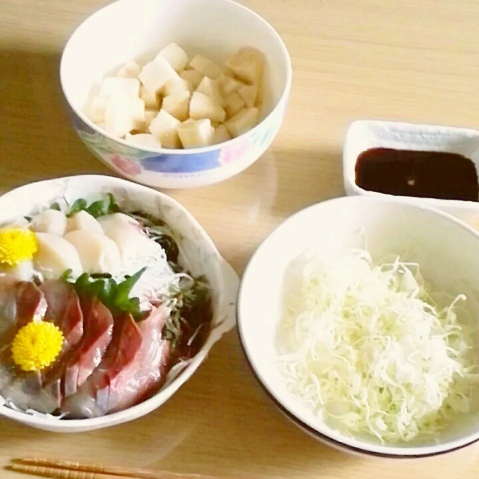 Snapdishの料理写真:お刺身|やこめし亭さん