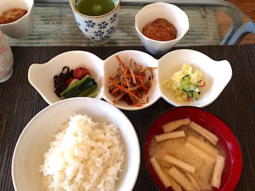 Snapdishの料理写真:男前美容師の朝食2018年12月1日|Booパパさん