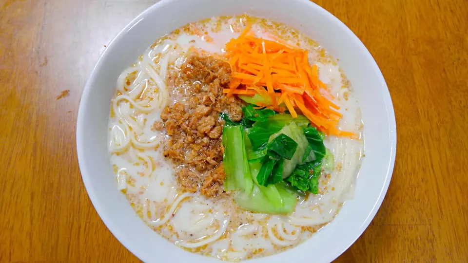 Snapdishの料理写真:１１月２９日　担々麺風うどん|いもこ。さん