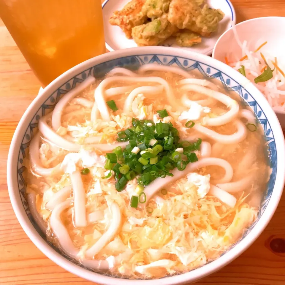 Snapdishの料理写真:かき玉うどん|Ruotoさん