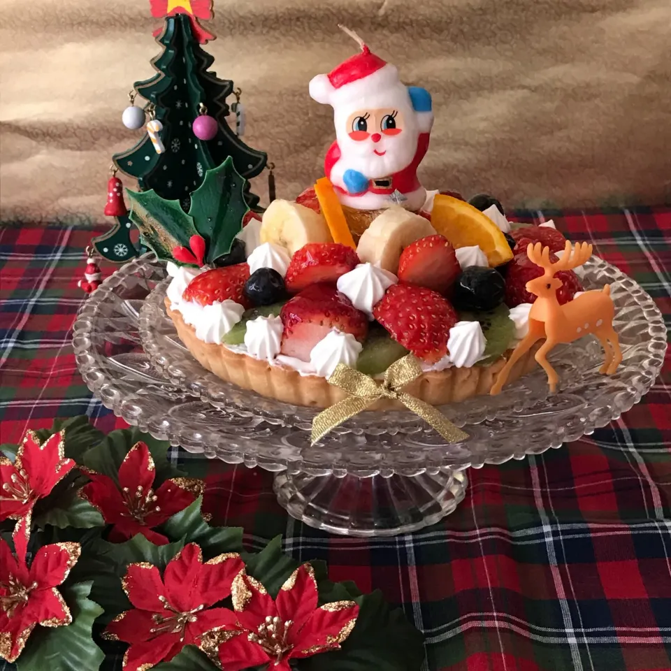 Snapdishの料理写真:クリスマスタルト🎄|Ｌilicaさん