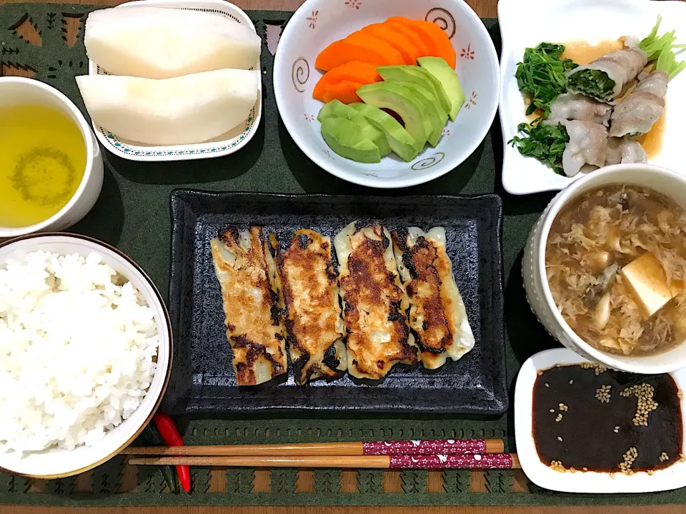 棒餃子定食|ゆうかさんさん