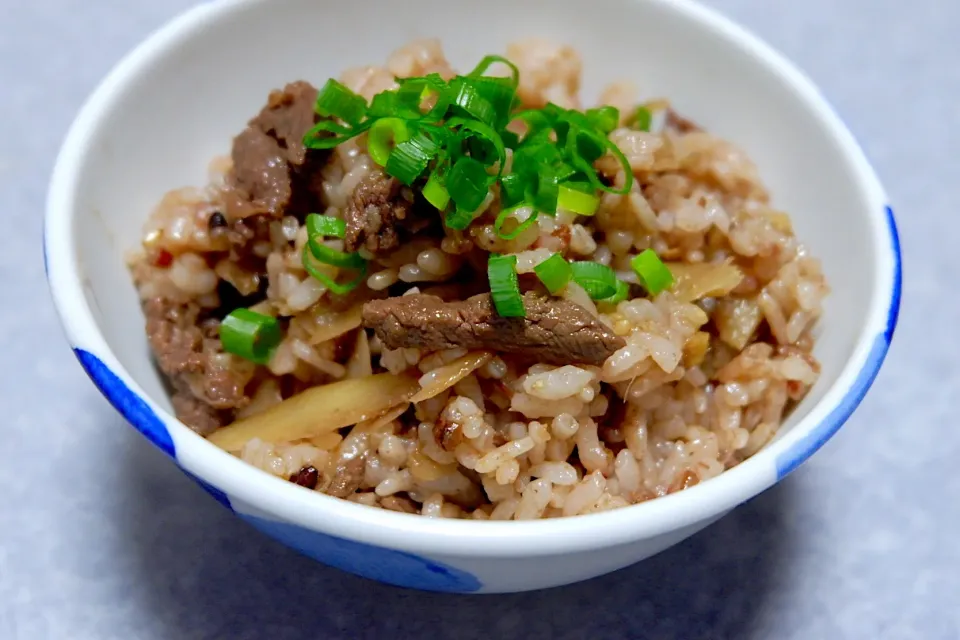 鹿肉混ぜご飯|Orie Uekiさん