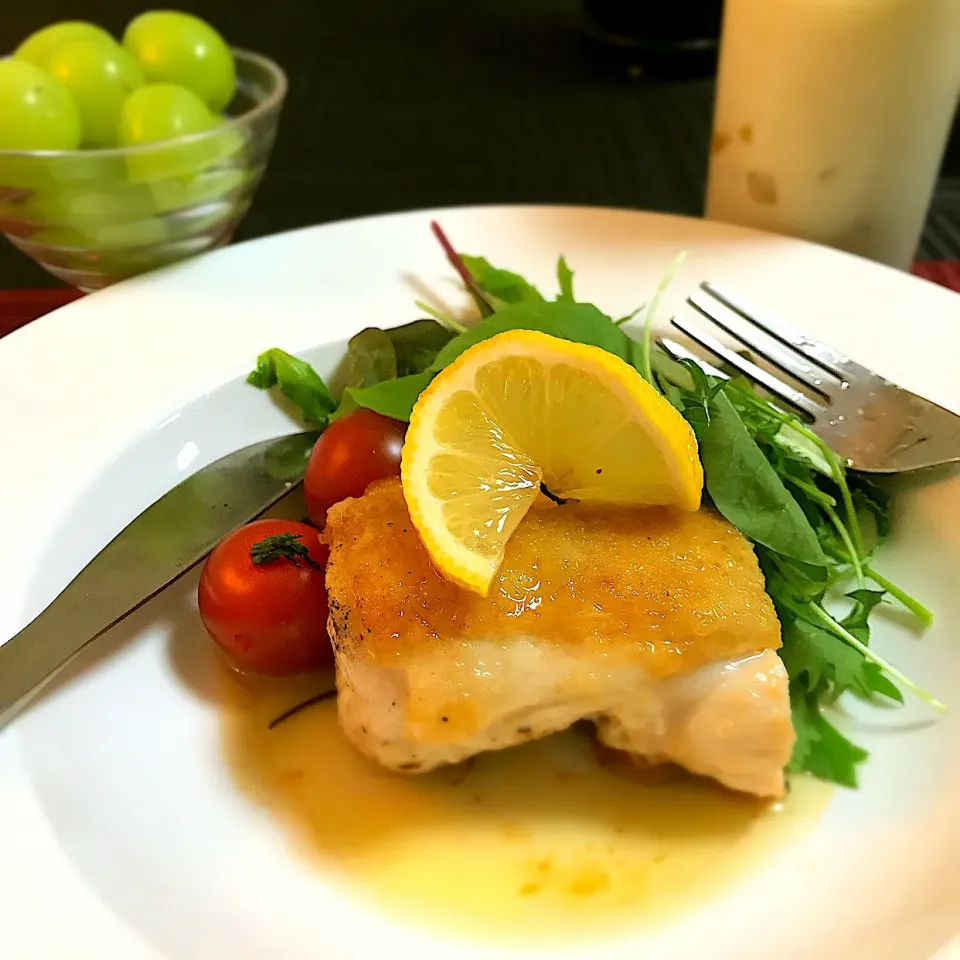 Snapdishの料理写真:🍗チキンソテーの🍊オレンジソース|Sの食卓さん