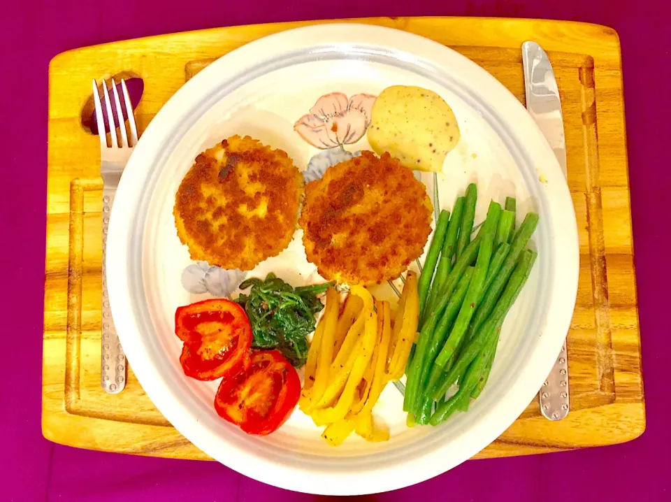 Fish Cakes with veggie|uno hooさん