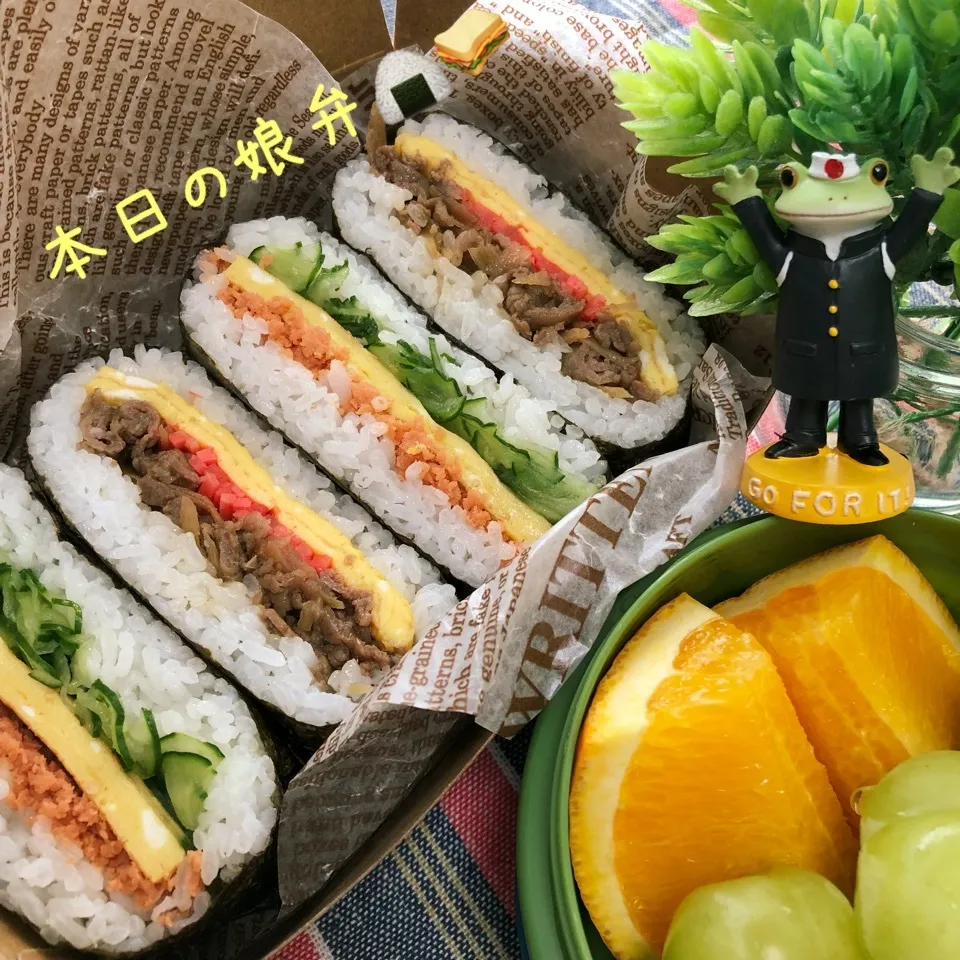 本日の娘弁🍙🥪|chiezooさん