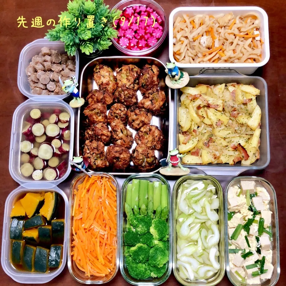 先週の作り置き（9/17）|chiezooさん