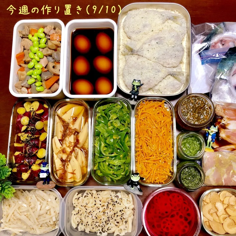 Snapdishの料理写真:今週の作り置き（9/10）|chiezooさん