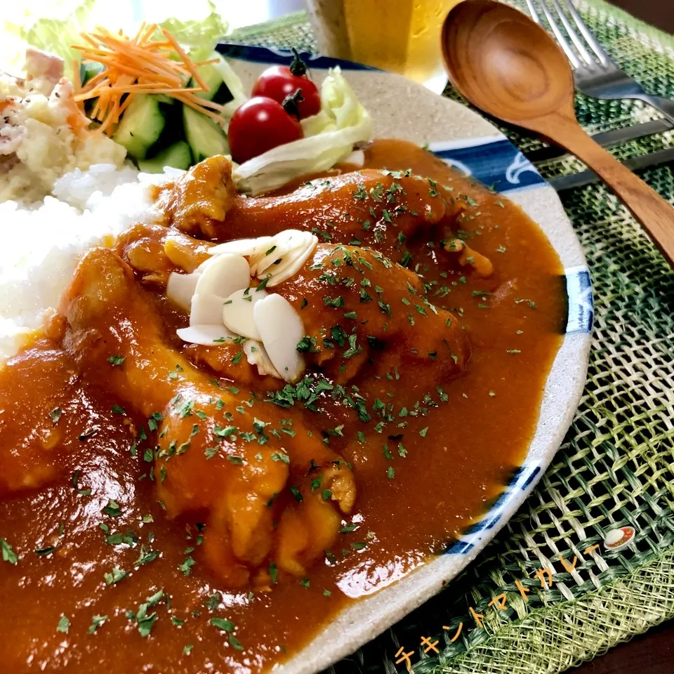 チキントマトカレー🍛|chiezooさん