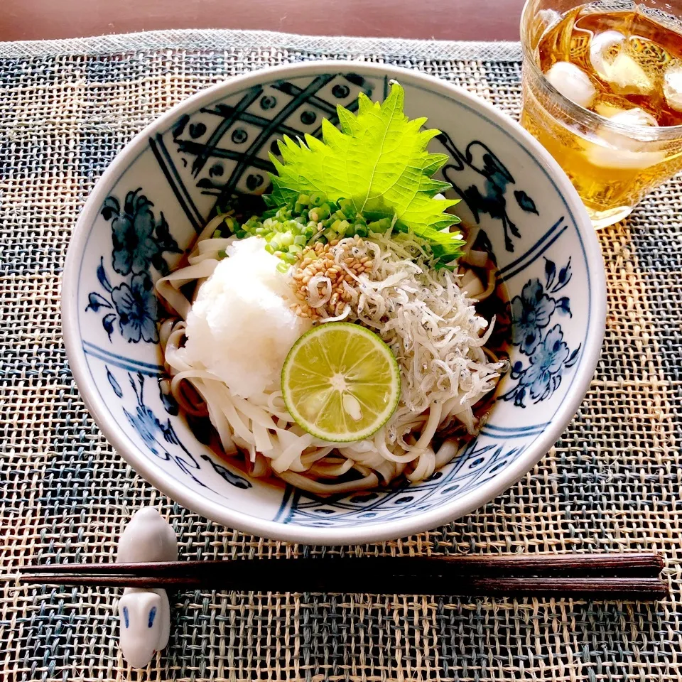 Snapdishの料理写真:すだちおろしうどん|chiezooさん